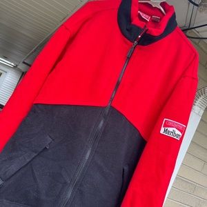 Marlboro Unlimited Vintage 90s Marlboro Miles Promo Fleece Jacket